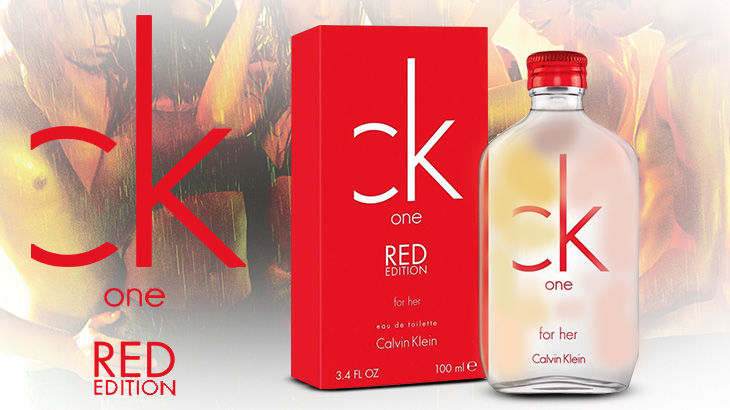 Ck One Red Edition for Her EDT 100mL กลิ่นหอมแนวกลิ่น Floral-Fruity ให้กลิ่นหอมเย้ายวนไม่ซ้ำใคร