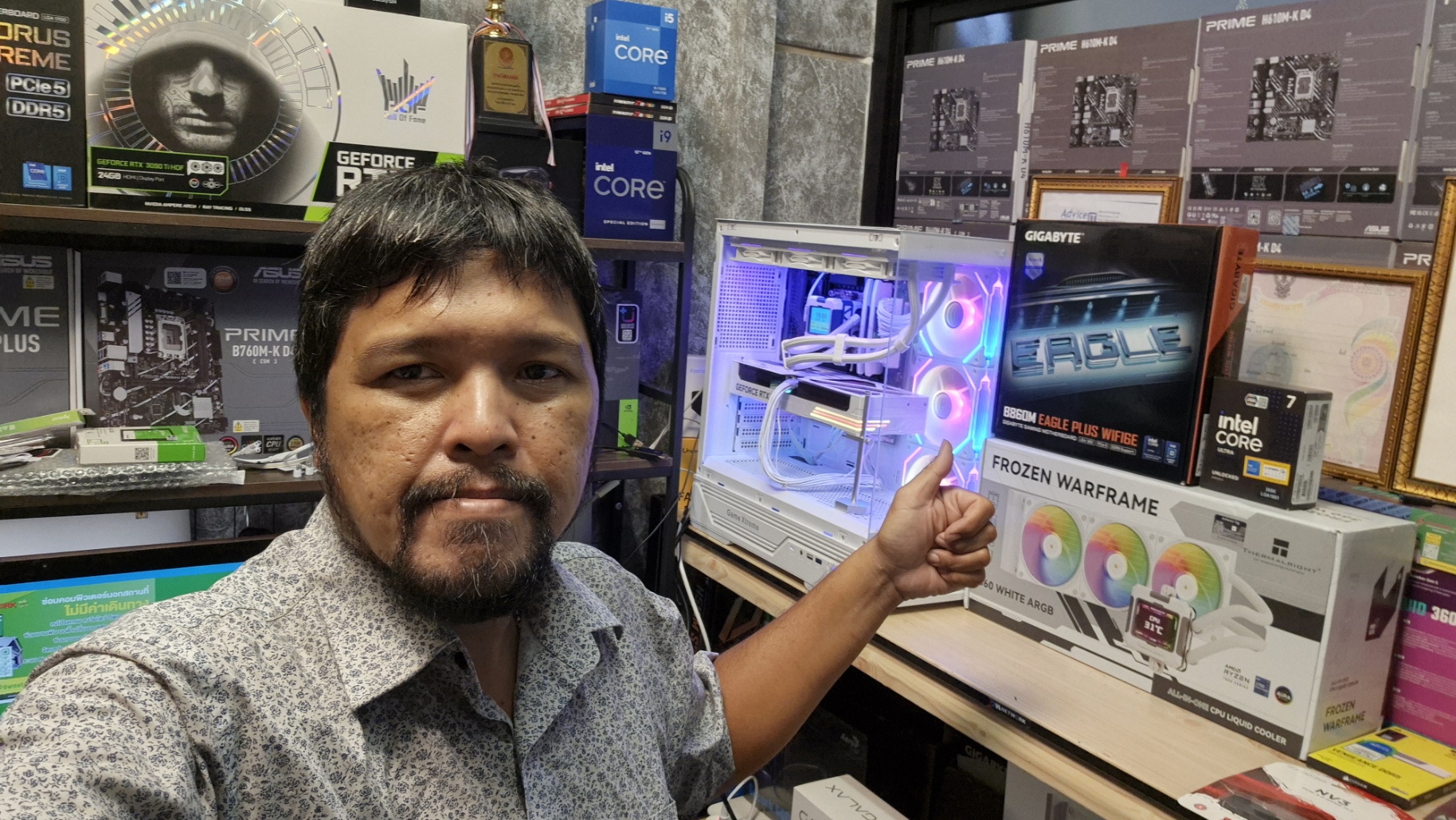 จัดสเปค ประกอบคอมพิวเตอร์ งบ 75,000บาท Cpu Intel Core Ultra7