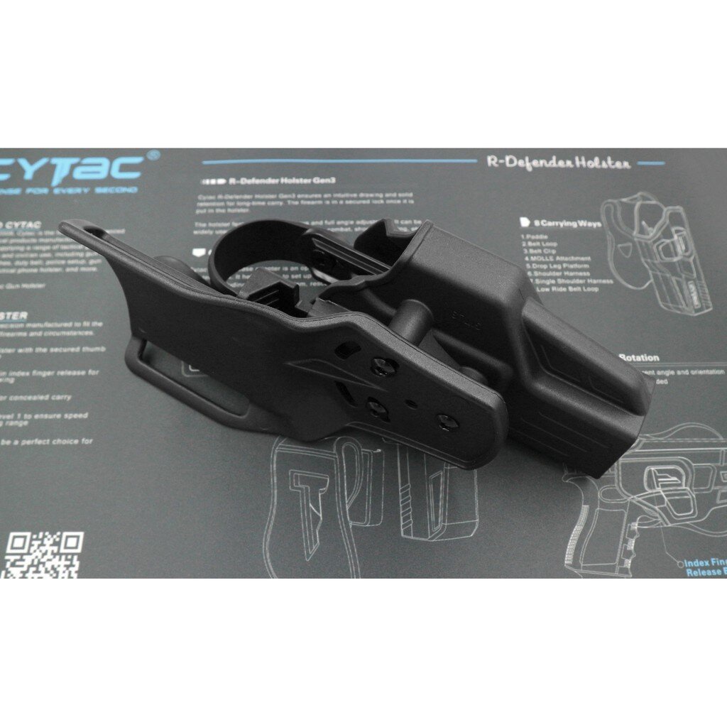 CYTAC thailand ซองพกนอก GL0CK 17,19 LEVEL 3 + เพลทลดต่ำ