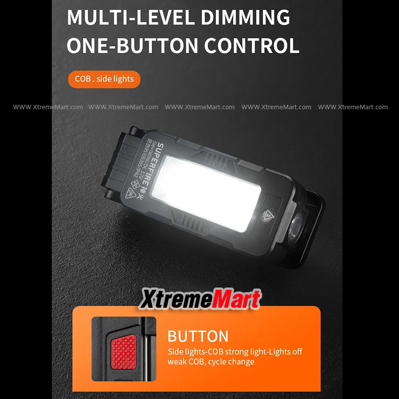 ชุดเซตไฟฉาย SupFire รุ่น G26-A LED แสงขาว 150 ลูเมน ไฟฉายตั้งแคมป์