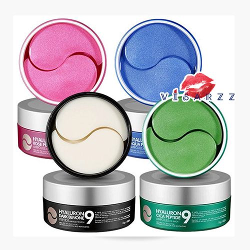 (กล่องดำ สูตร Dark Benone) Medi-Peel Hyaluron Peptide 9 Ampoule Eye Pactch 1.6g x 60ea มาส์กเจลลี่ชุ่มฉ่ำด้วยเปปไทด์ และฮยารูรอน ใช้เป็นมาส์กรอบดวงตา หรือเฉพาะจุดที่กังวลเช่น หว่างคิ้ว ร่องแก้ม ร่องน้ำหมาก และหว่างคิ้วได้เลยค่ะ