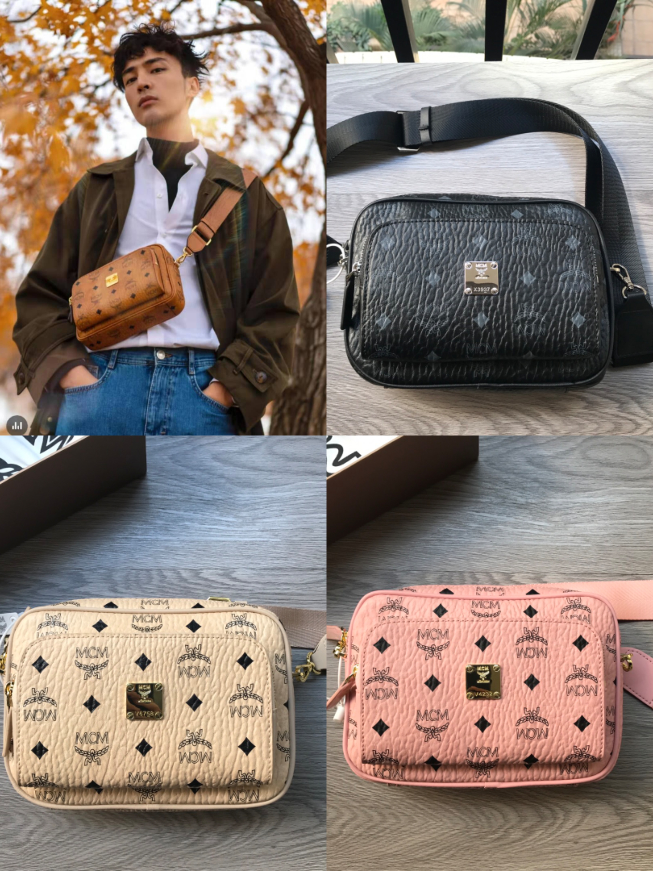 กระเป๋า mcm cross-body bag 8 นิ้วสะพายข้าง