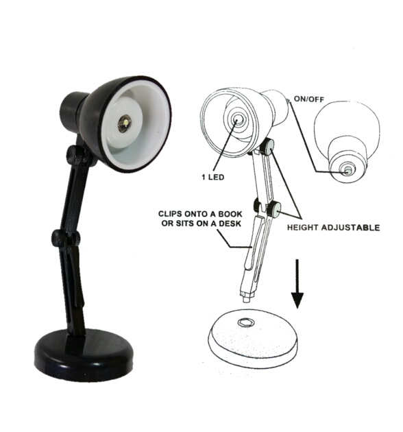 โคมไฟจิ๋วอ่านหนังสือMini LED Book Light