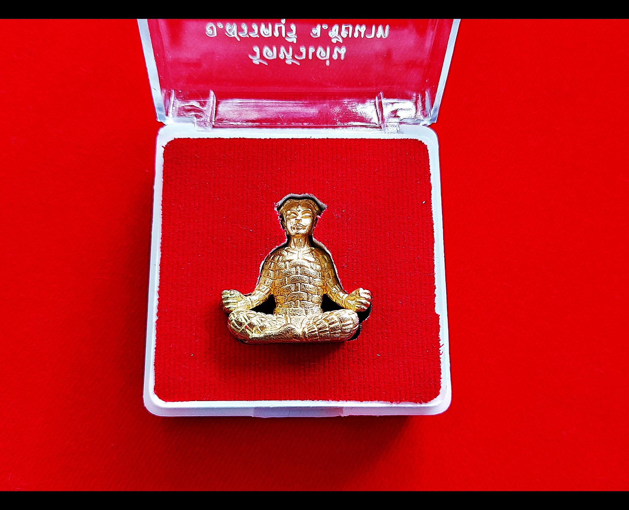 หุ่นพยนต์ เนื้อโลหะทองชนวน ปี2564 #รับประกันแท้ - (หลวงพ่อวิชัย วัดหัวเด่น ปลุกเสกขอบารมี 3บูรพาจารย์ หลวงพ่อกวย หลวงพ่อปู่เย็น หลวงปู่ปรง )