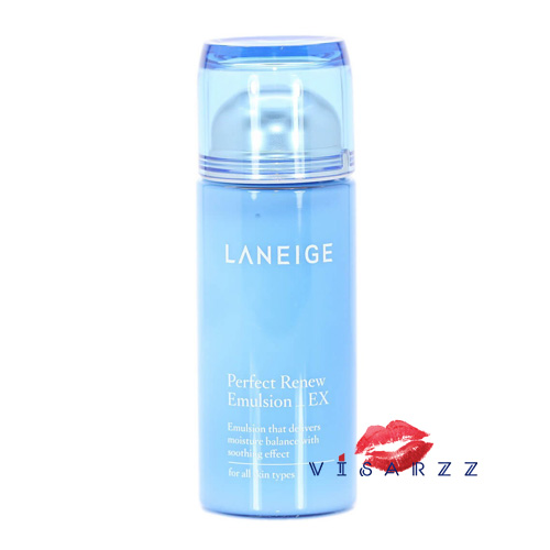 (Tester) Laneige Perfect Renew Emulsion_Ex 50mL Lotion เนื้อน้ำนม ที่เติมเต็มความชุ่มชื่นให้ผิวจากภายในระหว่างเซลล์ผิวที่ตายแล้วและลดความแห้งกร้าน ให้ผิวสามารถ ดูดซับอาหารผิวได้อย่างเต็มที่