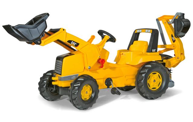รถตักดินแบบขาถีบสำหรับเด็ก Rolly CAT Construction Pedal Tractor