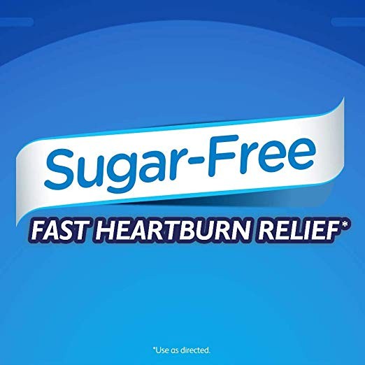 เม็ดเคี้ยวบรรเทาอาการกรดไหลย้อน TUMS Antacid Extra Strength 750 (Sugar-Free)