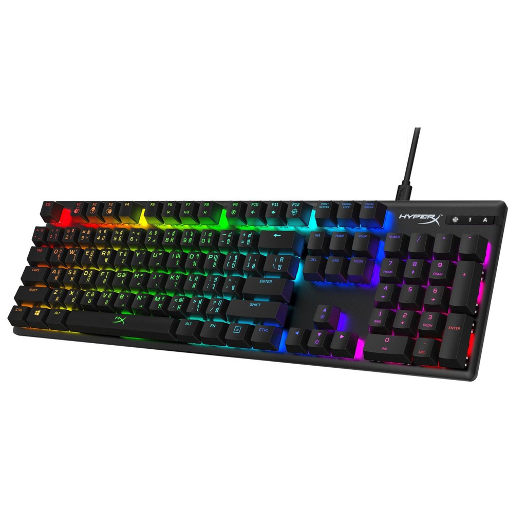 (TH) HyperX Alloy Origins Mechanical Gaming Keyboard #คีย์บอร์ดเกมมิ่ง แมคคานิค