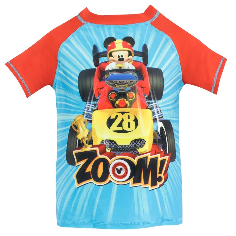 ชุดว่ายน้ำสำหรับเด็ก Character UK Mickey Mouse and the Roadster Racers Swim Set