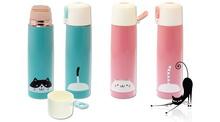 กระบอกสแตนเลส รูปเจ้าเหมียวทามะน้อย 500 ml
