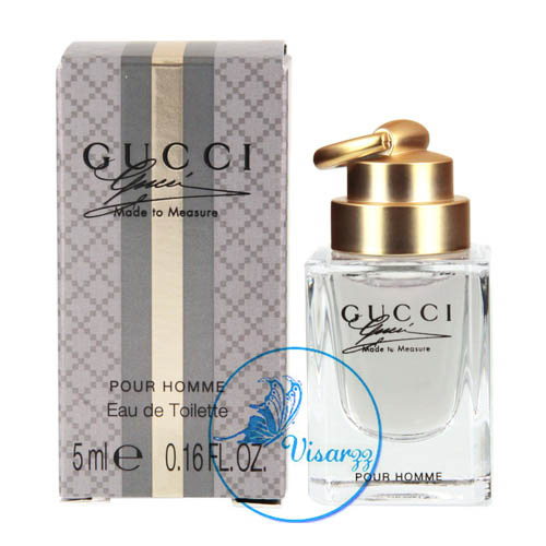 Gucci Made to Measure Pour Homme EDT 5mL ภาพลักษณ์ของชายหนุ่มที่ดูเนี้ยบและหรูหรา แต่ภายใต้ชุดสูทนั้นกลับแฝงความอ่อนโยน สนุกสนาน ขี้เล่น และมีเสน่ห์