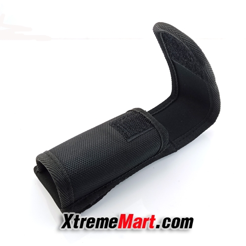 ซองไฟฉายไนล่อน สำหรับไฟฉาย Ultrafire C8, Convoy C8 Flashlight Nylon Sheath Pouch Holder Holster (Black)