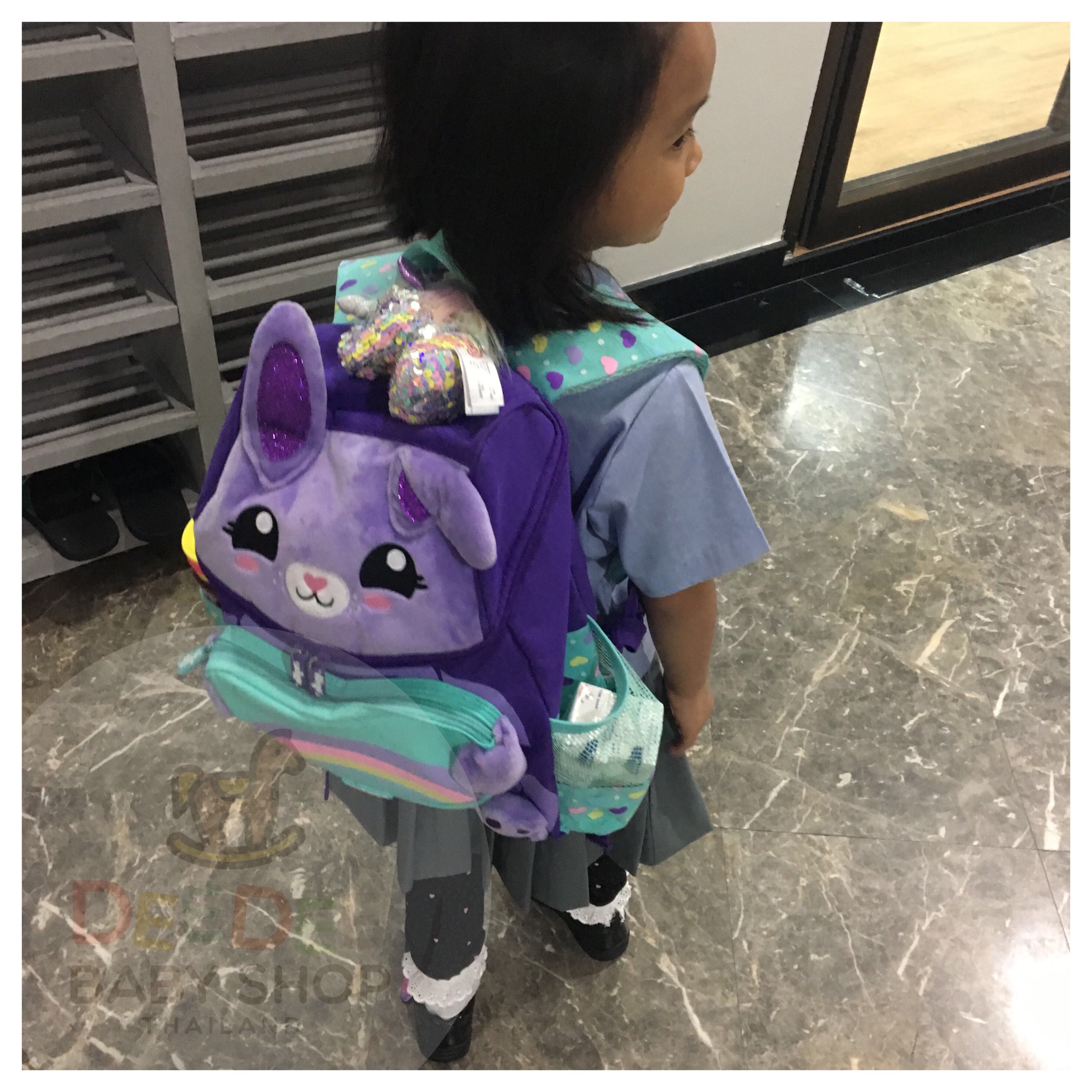 กระเป๋าเป้สะพายหลังสำหรับเด็ก Smiggle Bunny Junior Backpack