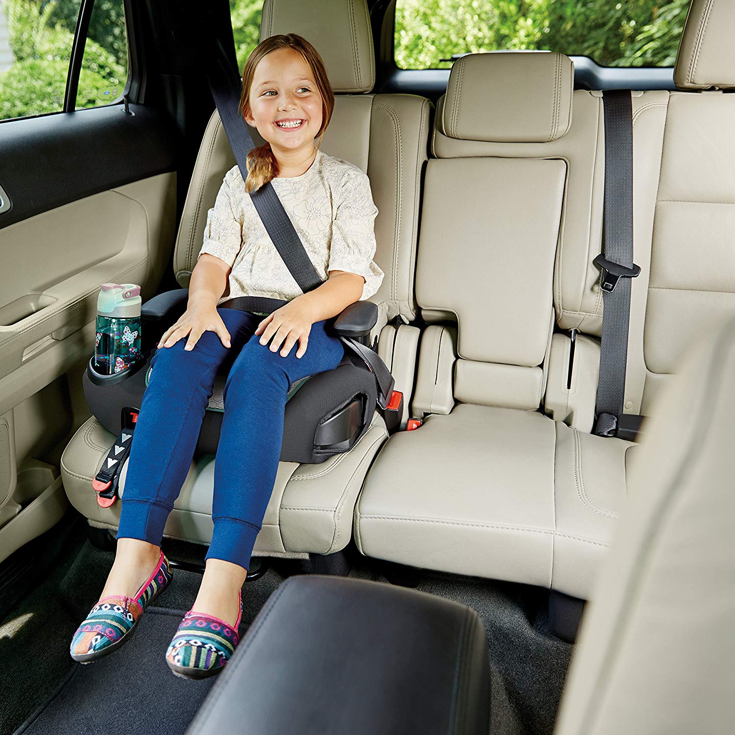 บูทส์เตอร์ซีทสำหรับเด็กโต Graco AFFIX Backless Booster Car Seat with Latch System (Basin)