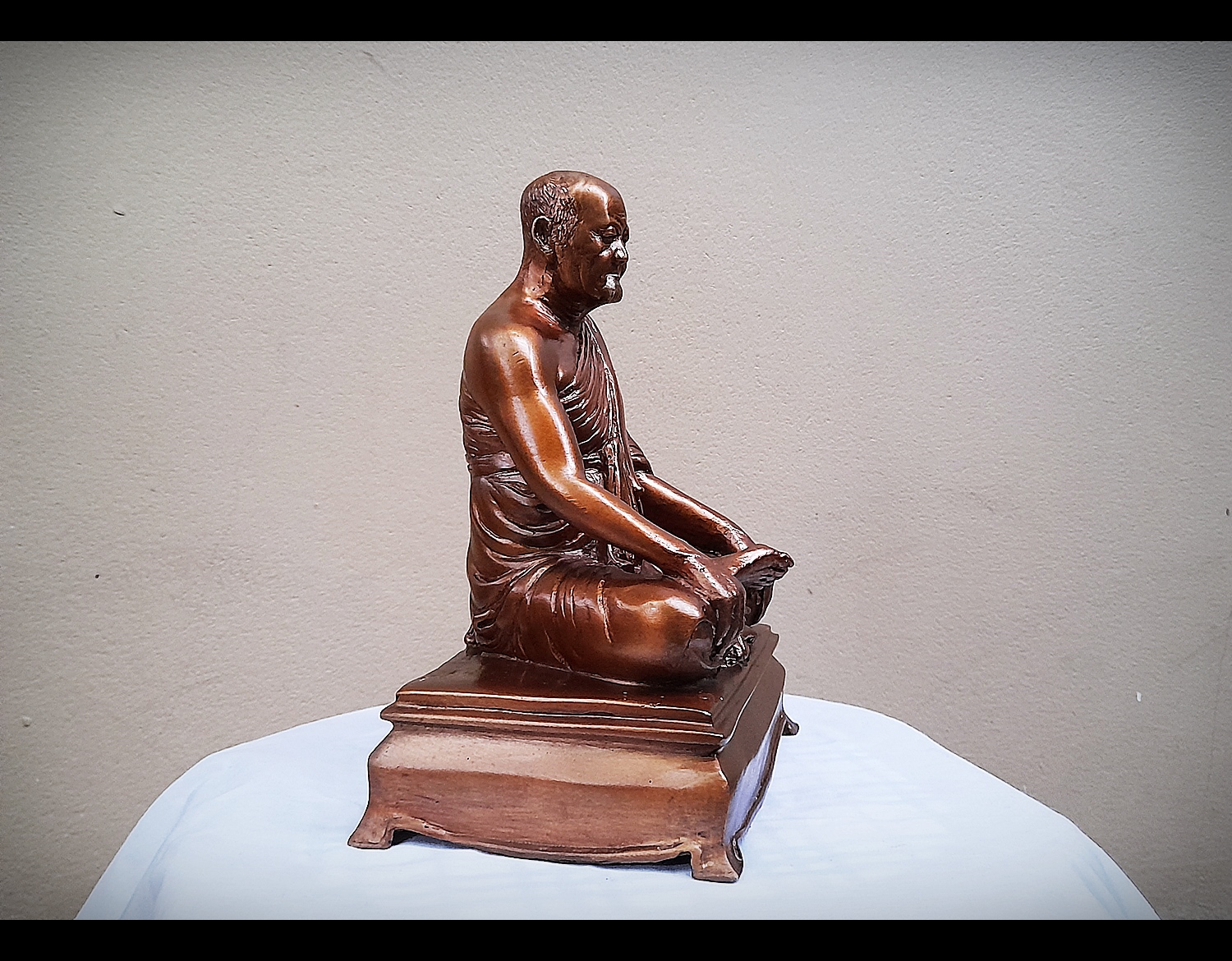 รูปหล่อ บรมครูใหญ่ หลวงปู่สุ่น วัดบางปลาหมอ เนื้อทองเหลือง (หน้าตัก5นิ้ว) (ใต้ฐานบรรจุวัตถุมงคล) ปี2563 #รับประกันแท้