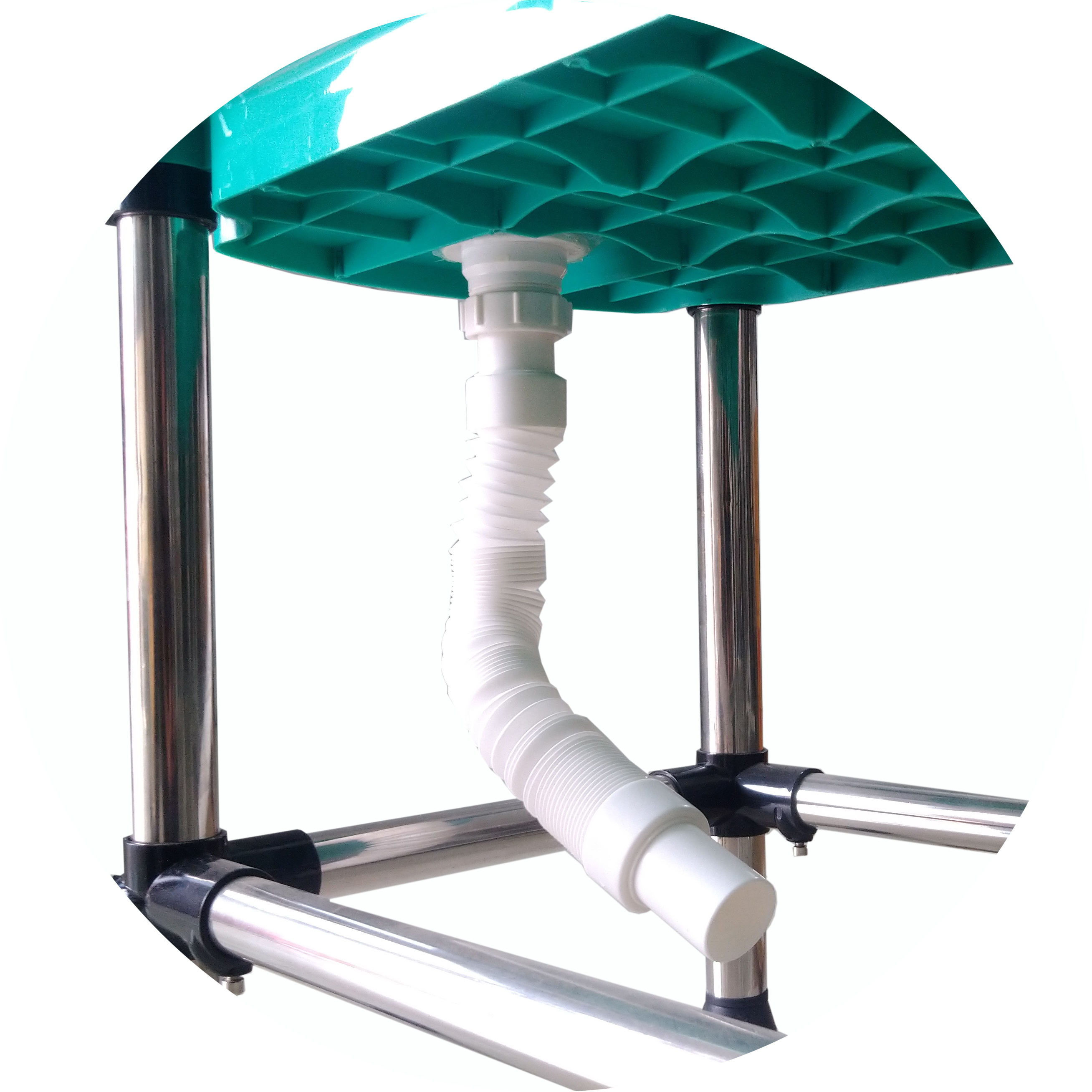 อ่างพลาสติก ABS เกรด A ขาสแตนเลส ญี่ปุ่น