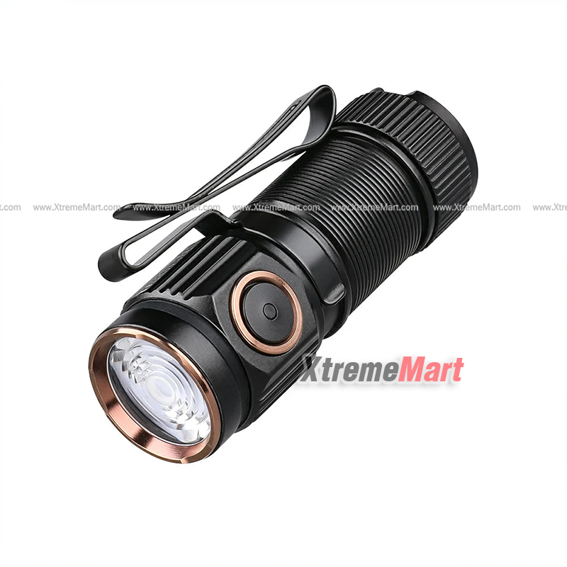 ไฟฉาย TrustFire MT10 1000 lumens flashlight Magnetic-Charging torch Type-C พร้อมแบตเตอรี่ 16340 และ สายชาร์จ ขนาดเล็กพกพาสะดวก