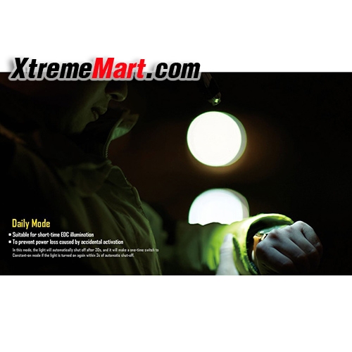 ไฟฉาย Nitecore Tip USB Rechargeable Keychain Light 360 Lumens (สีเทา)