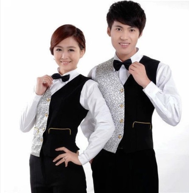 N6205011 ชุดพนักงานไนท์คลับ,Night wear,Tooling Bar Waiter,ชุดพนักงานบาร์,ชุดพนักงานโรงหนัง,ชุดพนักงานโรงละคร คาซิโน N6205011 สีภาพ M L XL XXL 3XL