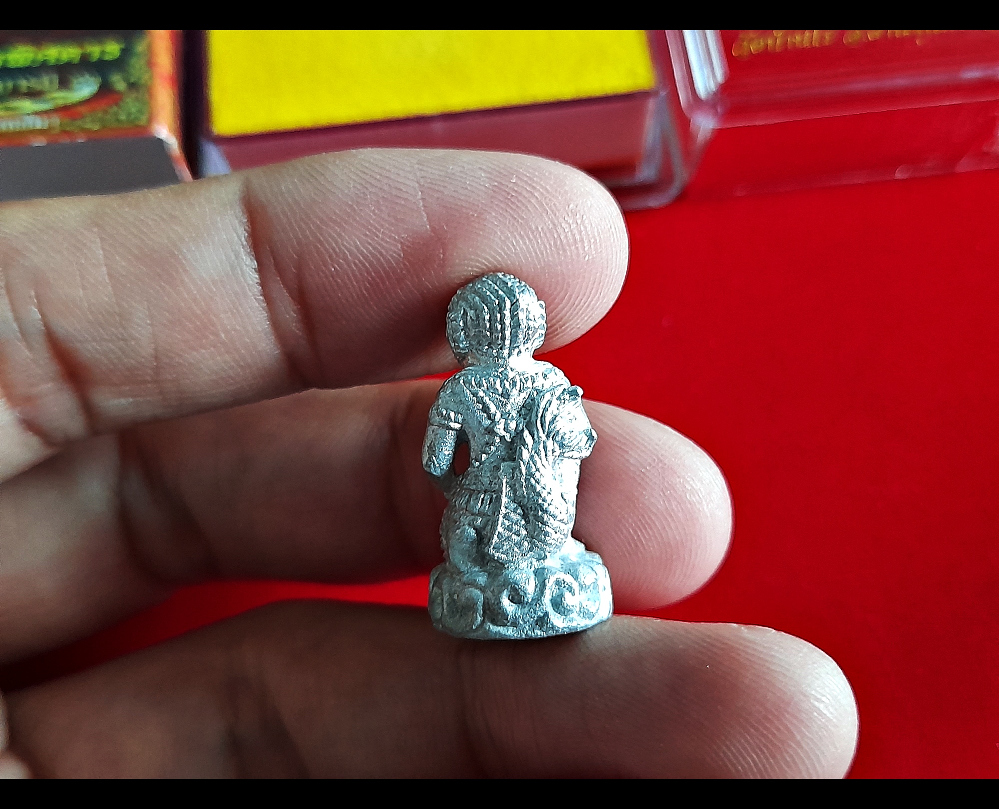 มัจฉานุ (ขนาดพกพา) เนื้อชิน ปี2557 #รับประกันแท้และทัน - หลวงพ่อคูณ ปริสุทโธ วัดบ้านไร่ จ.นครราชสีมา