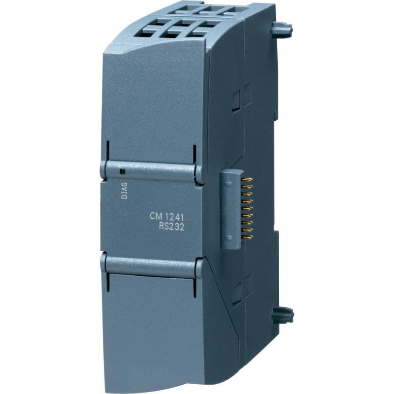 Siemens S7-1200 I/O Model:6ES7 241-1AH32-0XB0 Communication module CM 1241, RS232, 9-pole D-sub (pin), supports Freeport