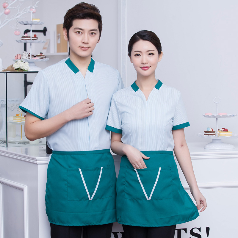 F6205015 เสื้อพนักงานต้อนรับ เสื้อพนักงานเสริฟ เสื้อพนักงานโรงแรม เสื้อพนักงานร้านอาหาร F6205015 สีภาพ L-3XL