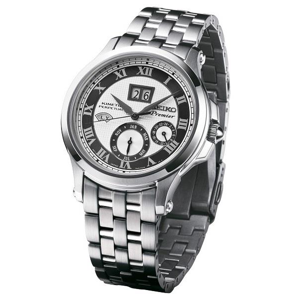 Seiko Premier Kinetic Perpetual Men's Watch SNP047P1
