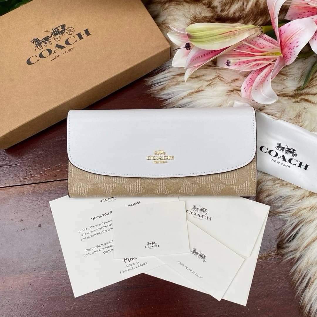 COACH F54022 SLIM ENVELOPE WALLET (แอดไลน์ก่อนสั่งซื้อ)