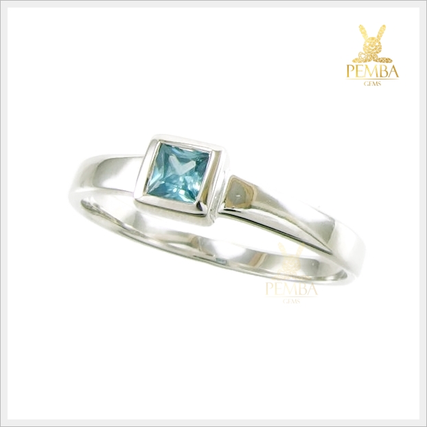 แหวนเพทายแท้ เล็กๆ ใส่ติดนิ้วทำงานน่ารักๆ เงินแท้925 แหวนพลอยแท้