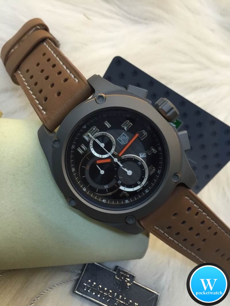 นาฬิกา Tag Heuer carrera mp4 12c chronograph black สายหนังแท้