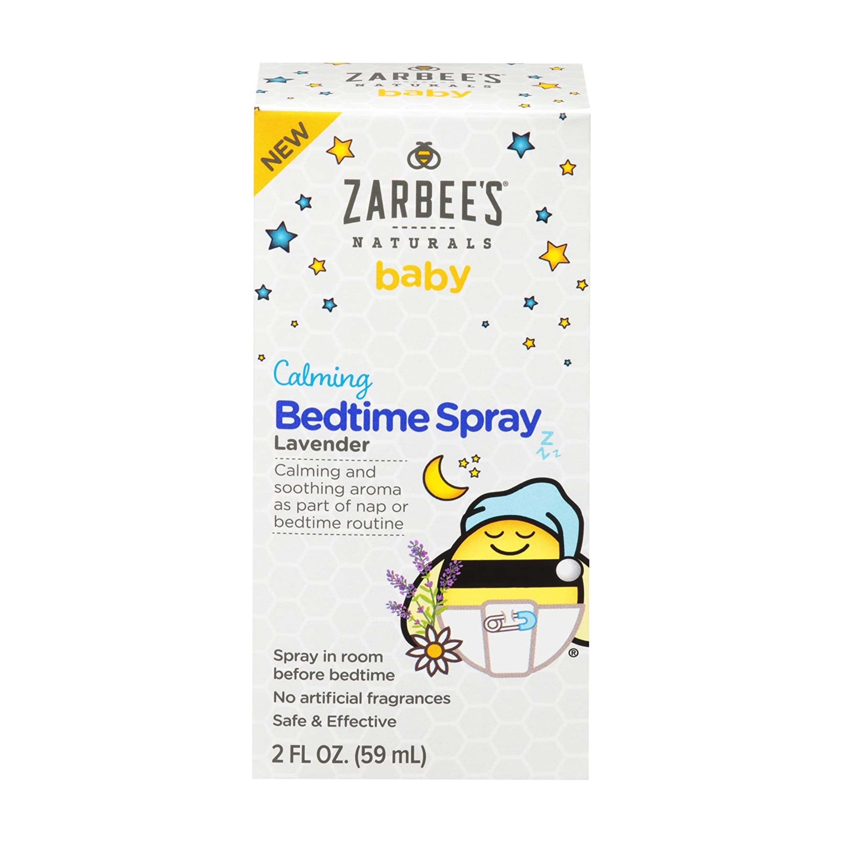 สเปรย์เสริมการนอนหลับสำหรับทารกและเด็กเล็ก Zarbee's Naturals Baby Calming Bedtime Spray