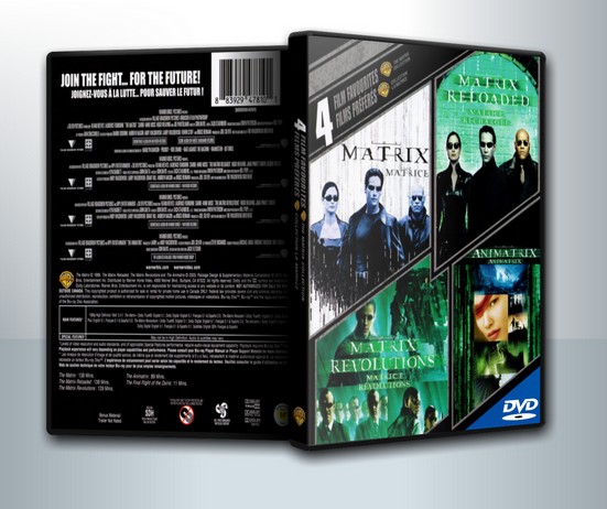 The MATRIX REVOLUTIONS RELODED Resurrection - The Matrix Collection ( 4 DVD )