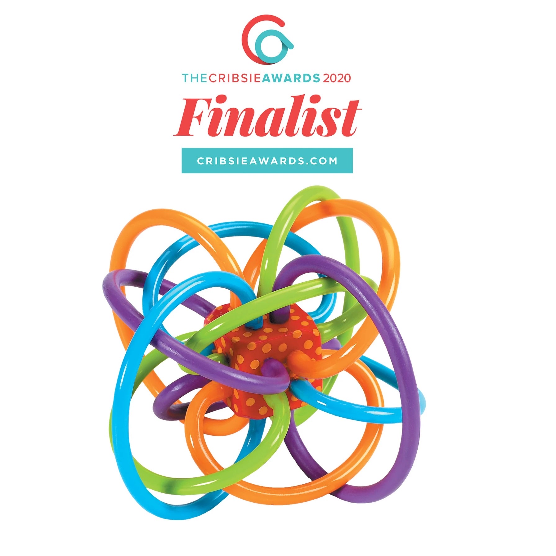 ยางกัดทรงลูปเสริมพัฒนาการ The Manhattan Toy Winkel Rattle and Sensory Teether