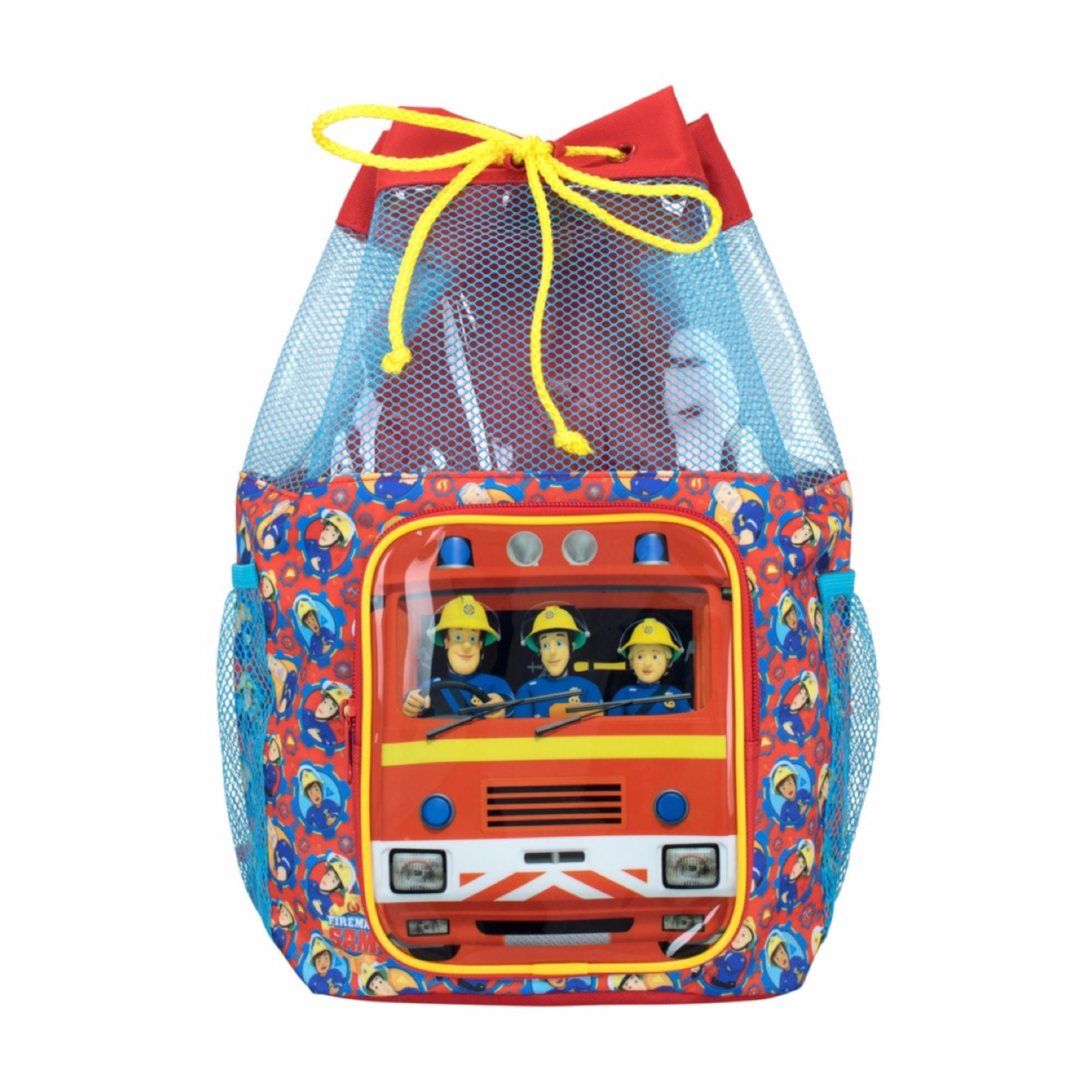 กระเป๋าสะพายเป้กันน้ำ Character UK Fireman Sam Swim Bags for Kids