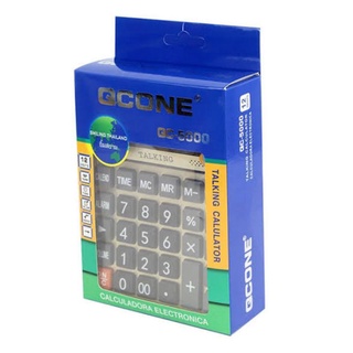 เครื่องคิดเลขพูดได้ภาษาไทย ยี่ห้อQCONEรุ่นQC-5000