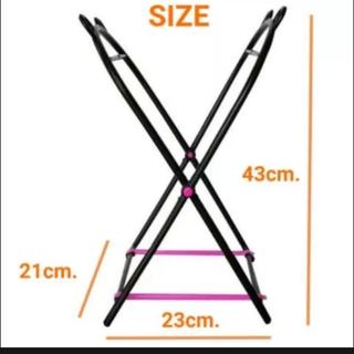 ขาแขวนถุงขยะพลาสติก ที่แขวนขยะแบบกางพับเก็บได้ ถังขยะพับได้ ถังขยะพกพา