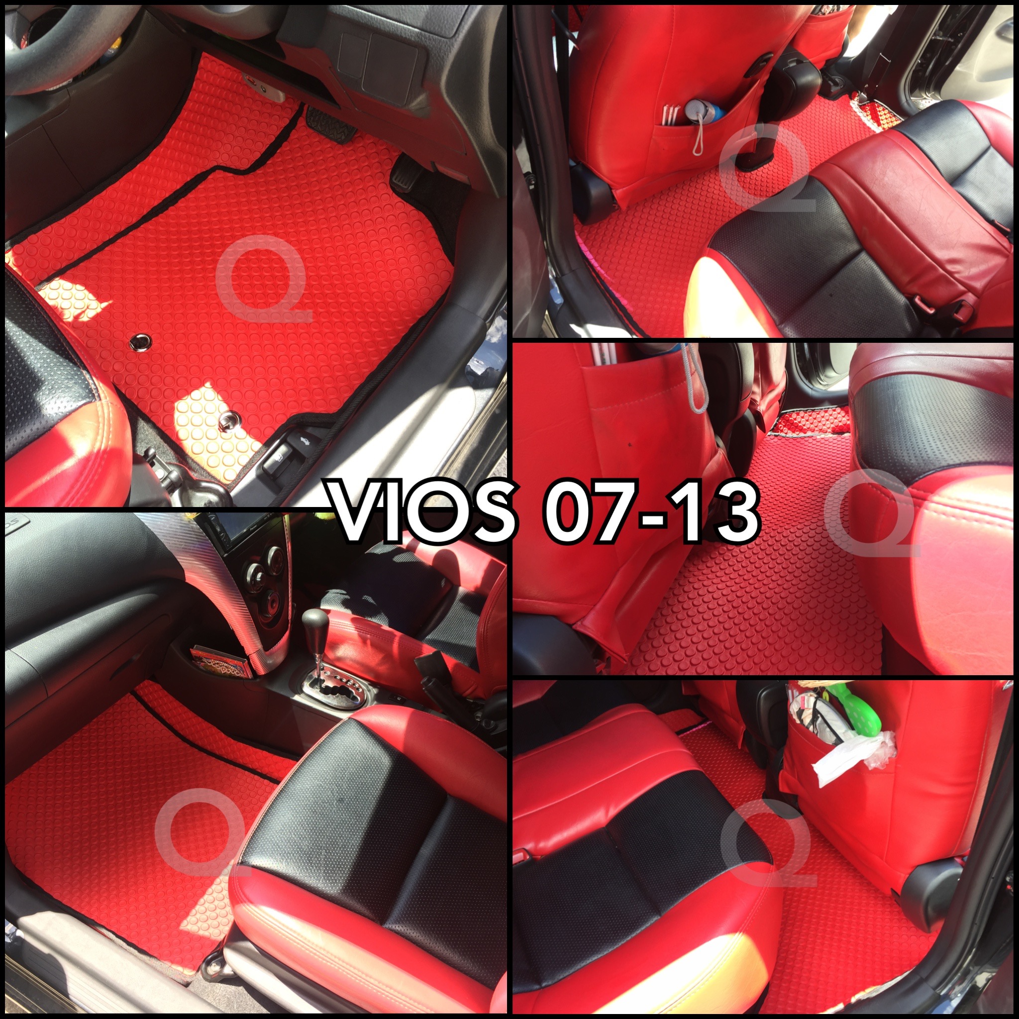 พรมกระดุม TOYOTA VIOS วีออส 2007-2013