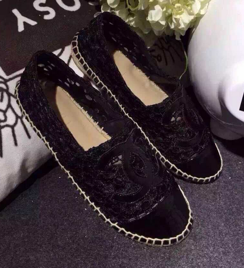 รองเท้า cn flat espadrilles ลูกไม้ มีสีขาว และ ดำ size 35-40 รหัส M000117