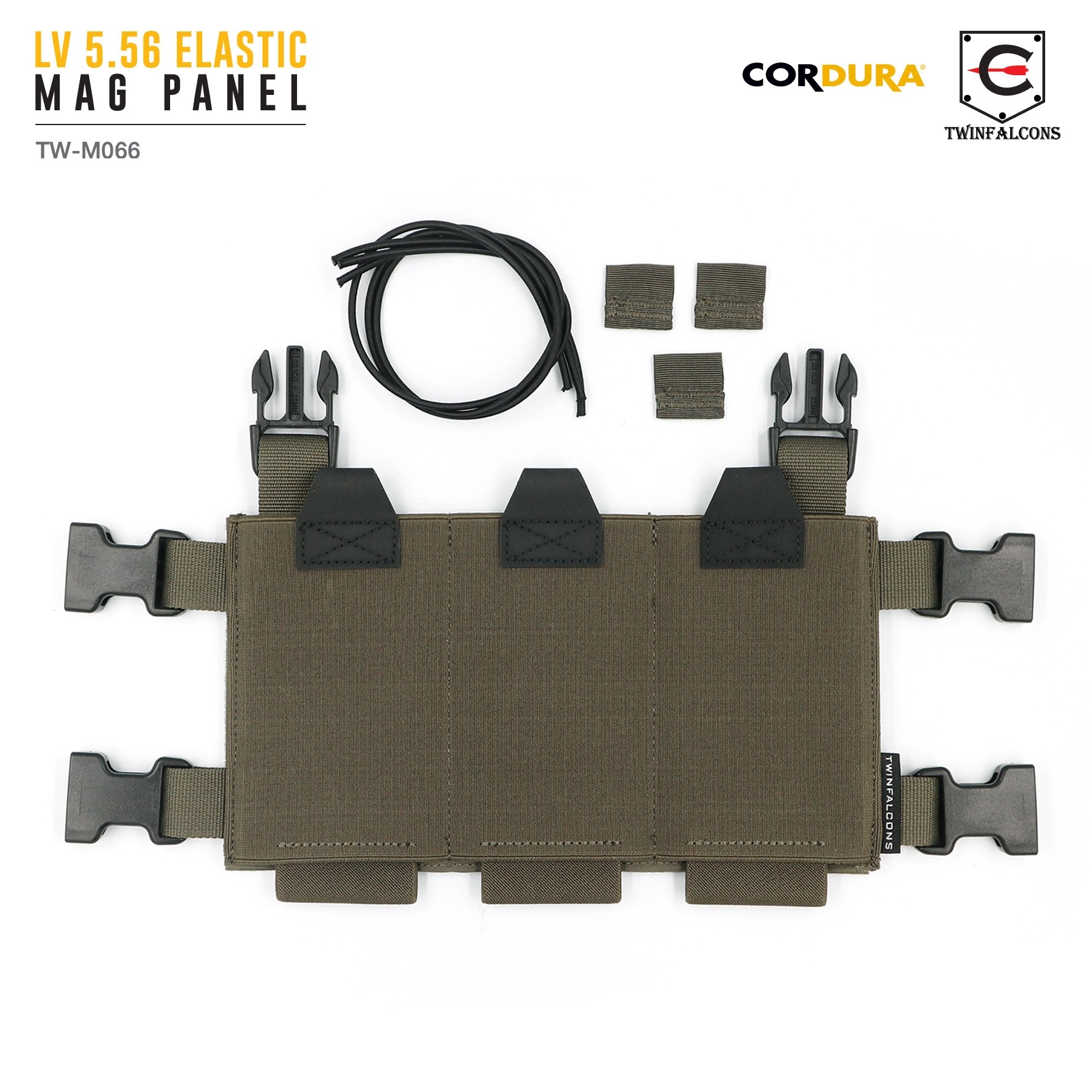 ซองแม็กกาซีน LV 5.56 Elastic Mag Panel ( Twinfalcons ) [ TW-M066 ] (K1200)