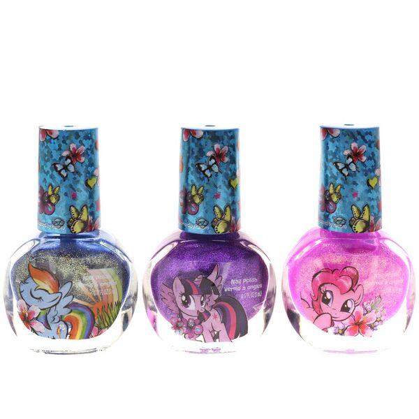ชุดยาทาเล็บปลอดสารพิษพร้อมอุปกรณ์ตกแต่งเล็บ Townleygirl My Little Pony Beautiful Nail Set