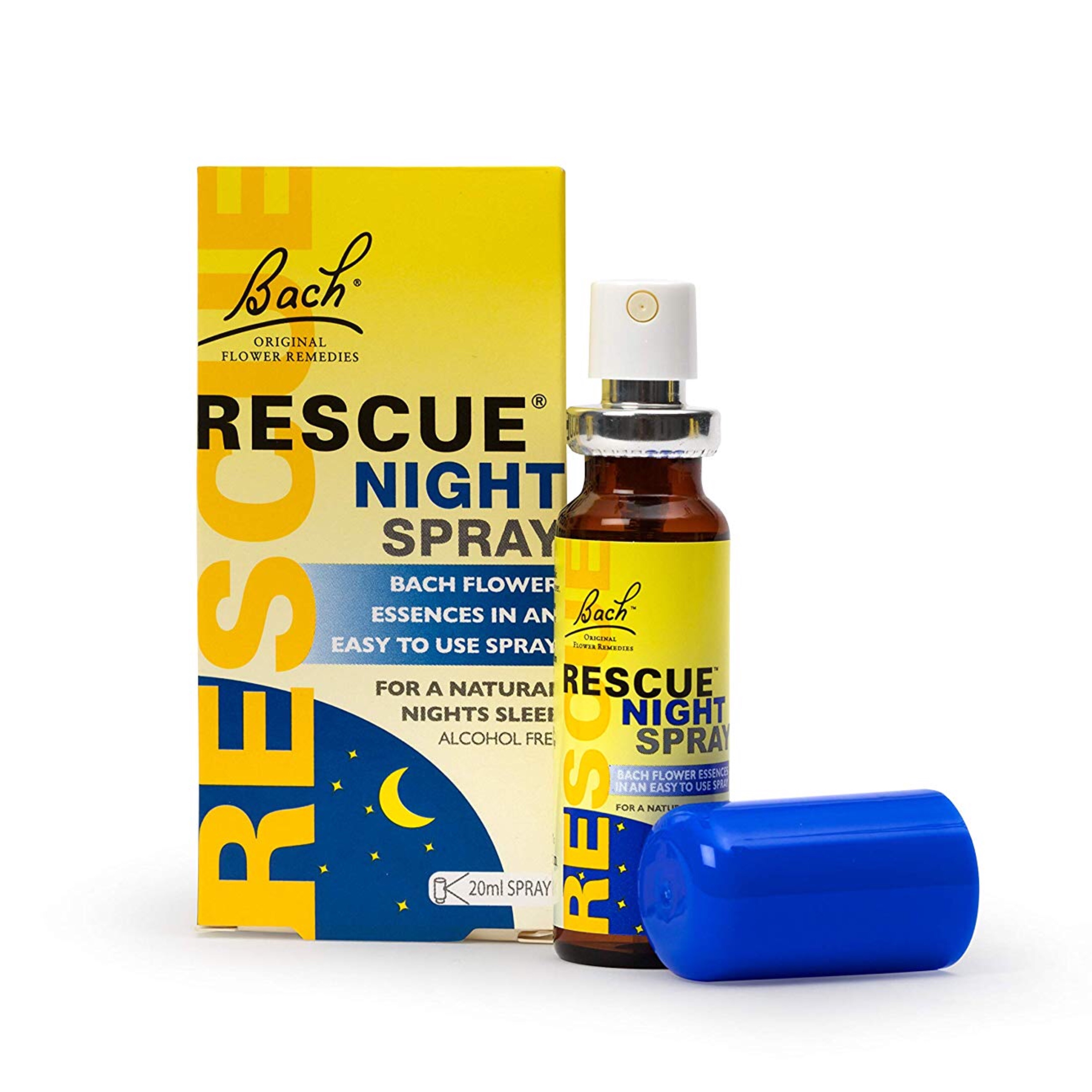 สมุนไพรเสริมการนอนหลับ Bach Original Flower Remedies Rescue Night Spray (20ml)