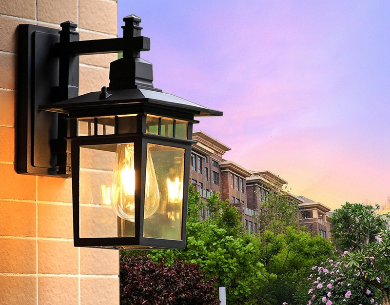 โคมไฟติดผนังภายนอก European garden [A2033]