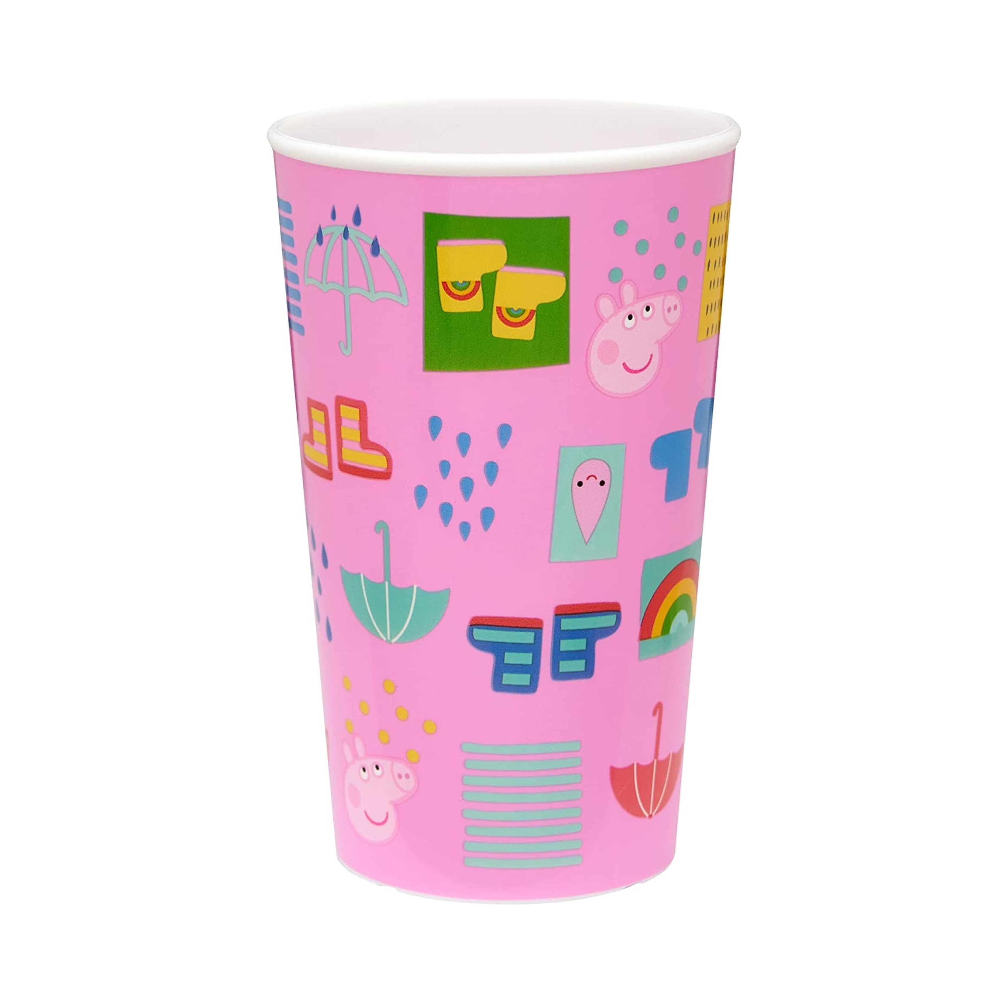 ชุดรับประทานอาหารสำหรับเด็ก DNC Peppa Pig Tumbler, Bowl & Plate Set