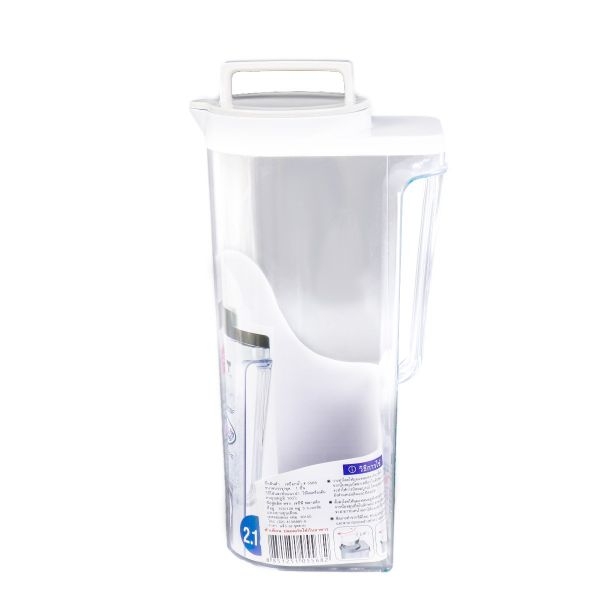 P05394 เหยือกน้ำ Superlock 2.1 ลิตร ทนความร้อน ดีไซน์ใหม่ เกรดเอ No.5568 (ราคาส่งต่อ 12 ใบ:เฉลี่ย 120 บ/ใบ)