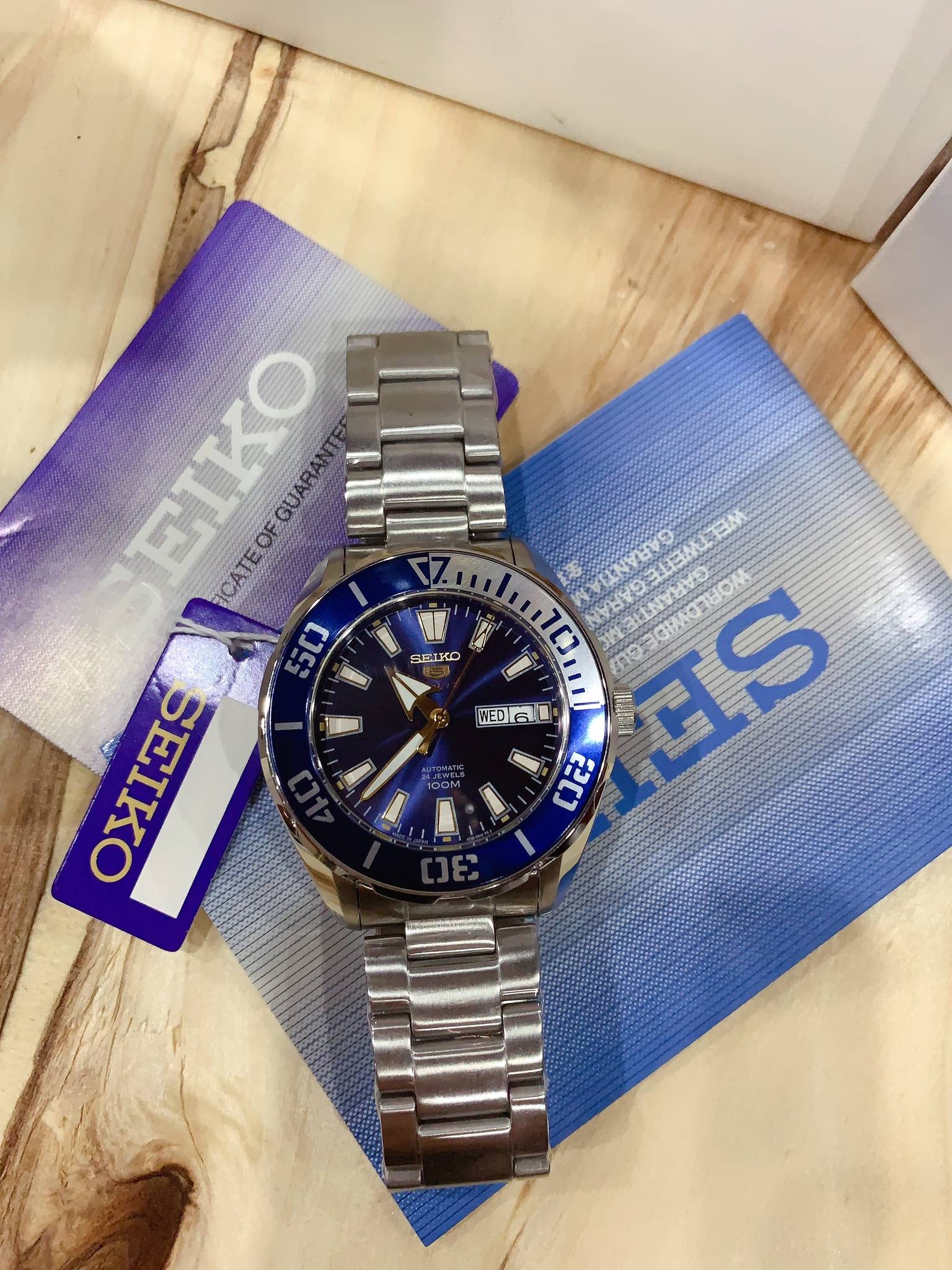 นาฬิกา Seiko 5 Sport Automatic รุ่น SRPC51J1 Mirror Swiss