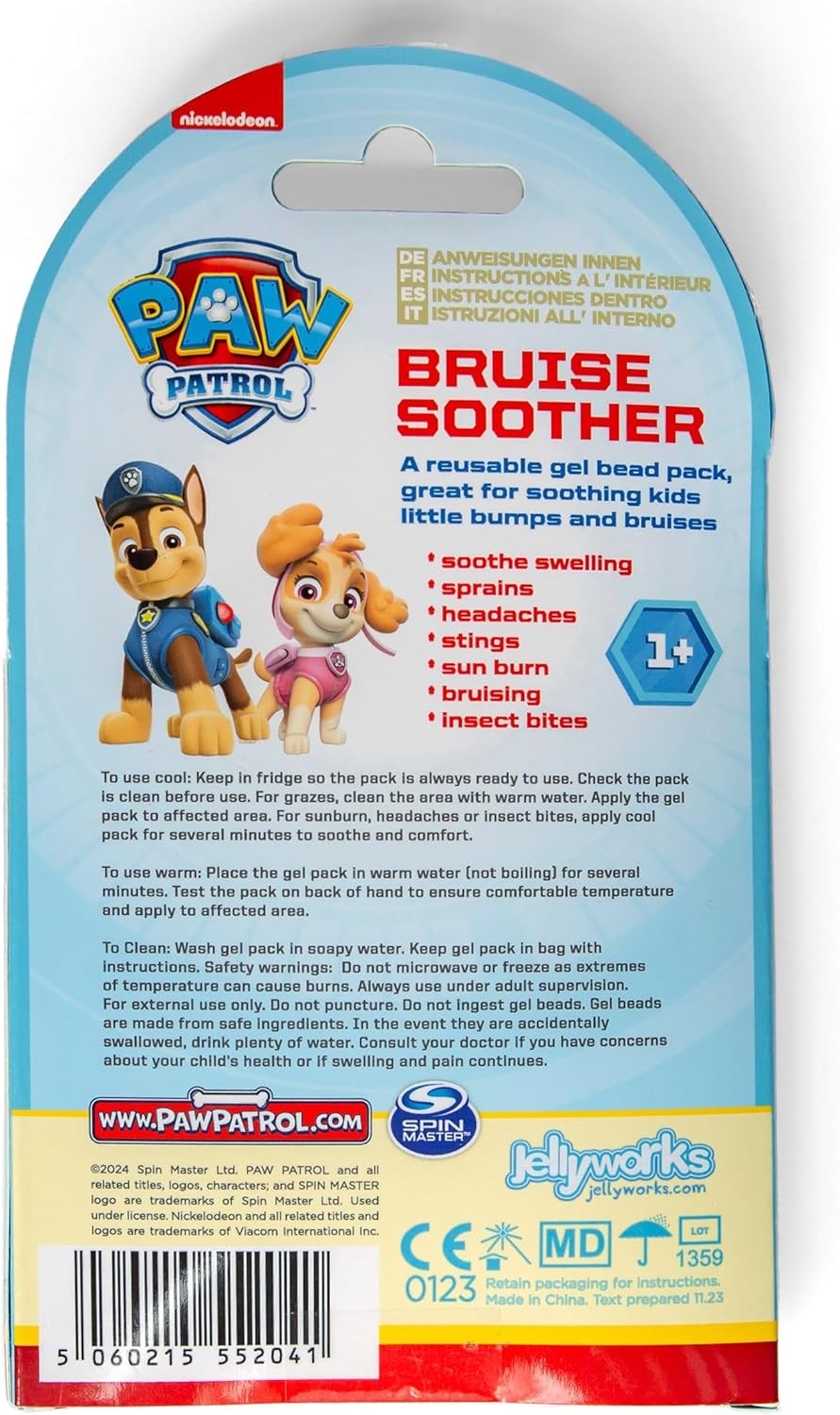 เจลประคบร้อนและเย็น Jellyworks Paw Patrol Chase Bruise Soother