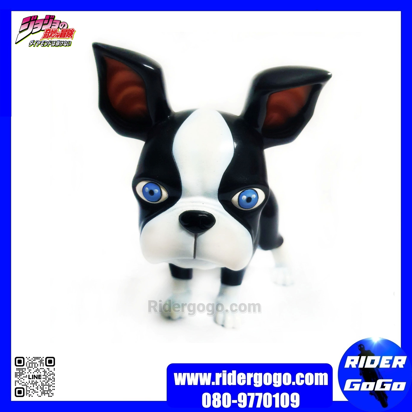 JoJo's Bizarre Adventure IGGY DX Soft Vinyl Figure โมเดล อิกกี้ โจโจ ล่าข้ามศตวรรษ