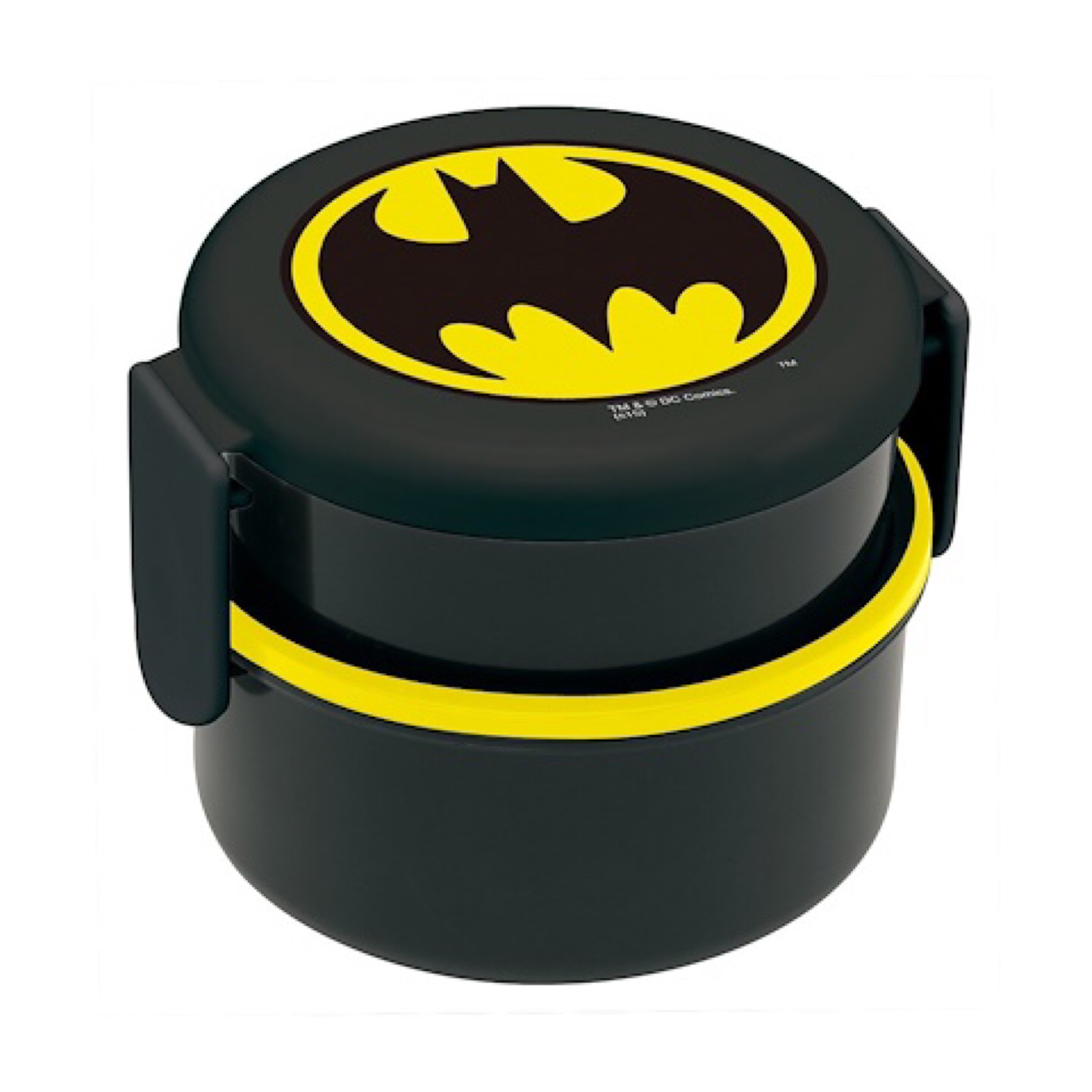 กล่องอาหารกลางวันและของว่าง Skater 2-Level Bento Lunch Box with Fork (Batman)