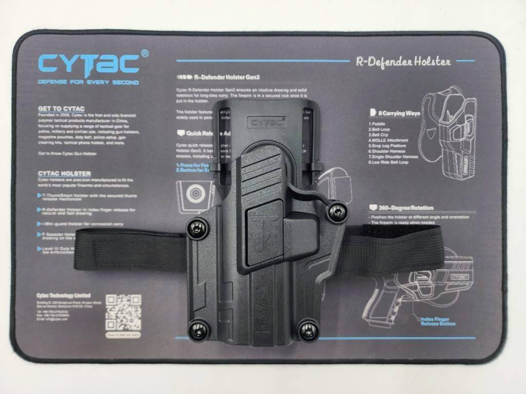 CYTAC thailand ซองพกนอก Megafit Gen2 + เพลทลดต่ำ Cytac