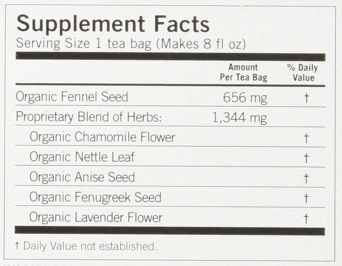 ชาเพิ่มน้ำนมจากสมุนไพรธรรมชาติ Yogi Woman's Nursing Support